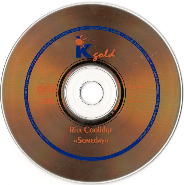 Rita Coolidge : Someday (CD, Album, RE)