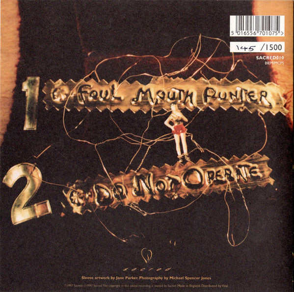 Rude Club : Foul Mouth Punter (7", Num)