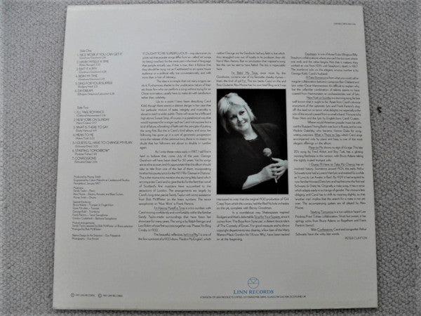 Carol Kidd : Nice Work (LP, Album)