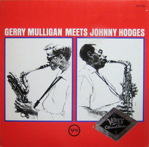 Gerry Mulligan / Johnny Hodges : Gerry Mulligan Meets Johnny Hodges (LP, Album, RE)