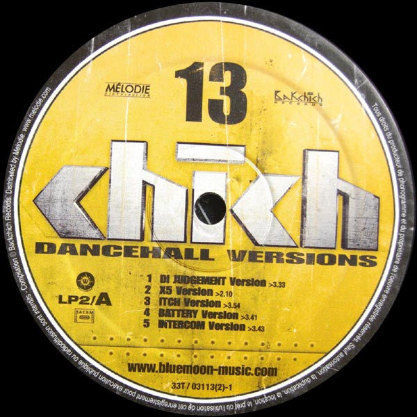 Various : Chich 13 (Dancehall Versions) (2xLP, Comp)