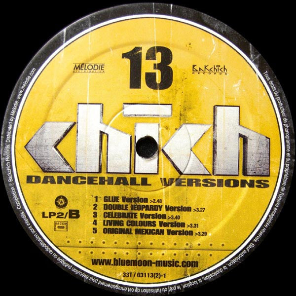 Various : Chich 13 (Dancehall Versions) (2xLP, Comp)