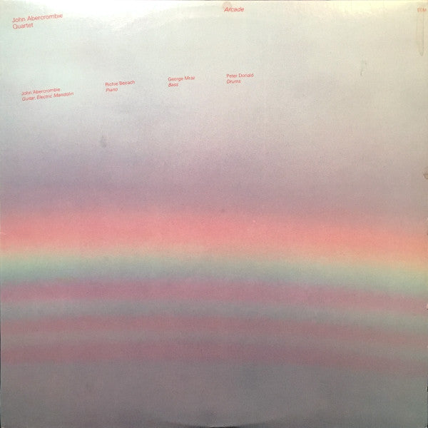 John Abercrombie Quartet : Arcade (LP, Album)