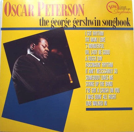 Oscar Peterson : The George Gershwin Songbook (LP, Mono, RE)