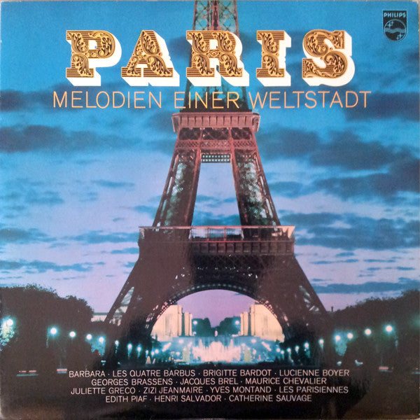 Various : Paris - Melodien Einer Weltstadt (2xLP, Comp, Gat)