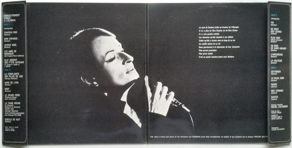Barbara (5) : Une Soirée Avec Barbara (2xLP, Album, Gat)