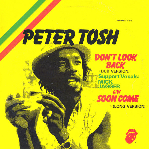 Peter Tosh And Word, Sound And Power : Don't Look Back (Dub Version) / Soon Come (Long Version) (12", Ltd)