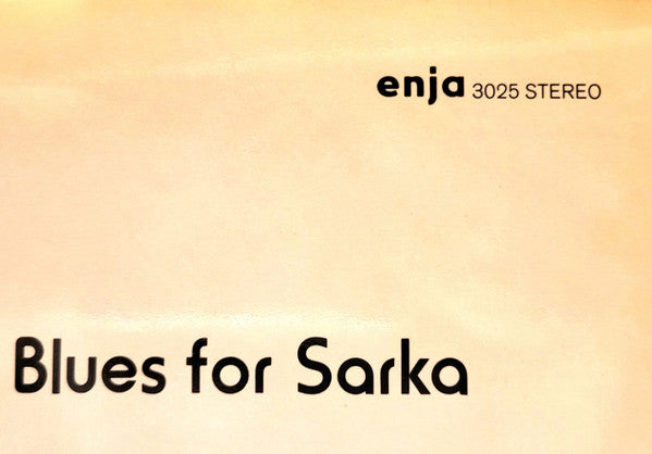 New York Jazz Quartet : Blues For Sarka (LP, Album)