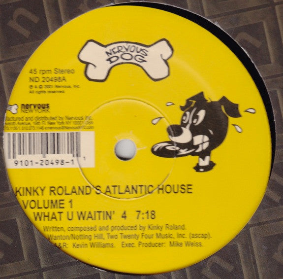 Kinky Roland : Kinky Roland's Atlantic House Volume 1 (12")