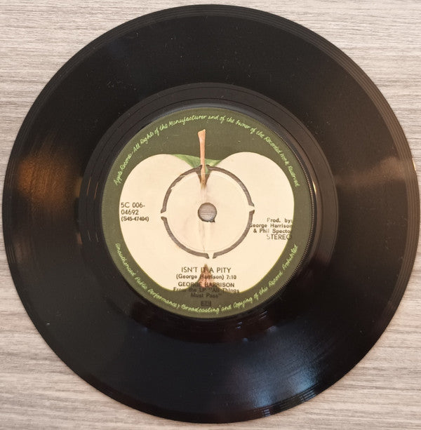 George Harrison : My Sweet Lord  (7", Single, Pus)