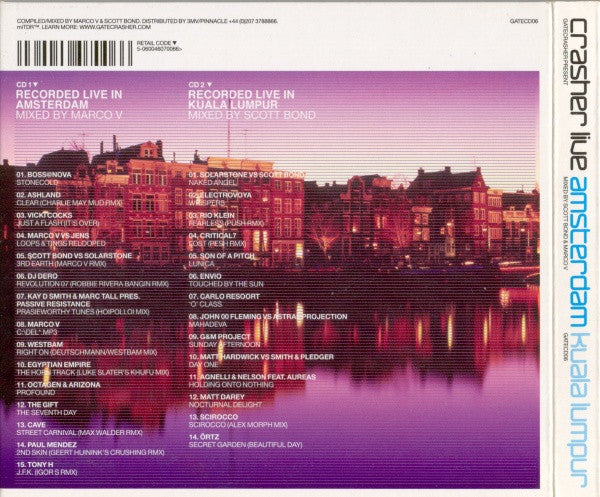 Marco V, Scott Bond : Crasher Live (2xCD, Mixed, Dig)