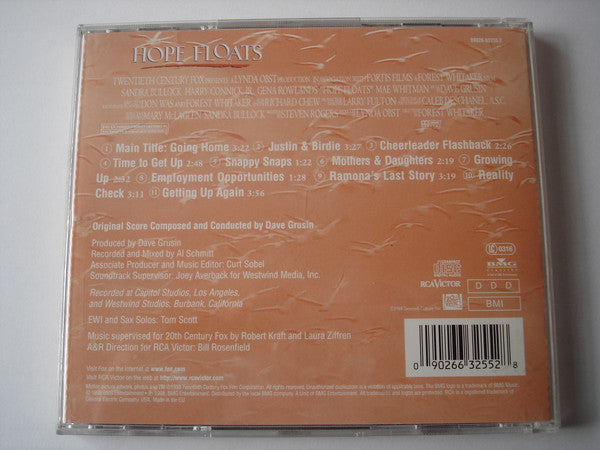 Dave Grusin : Hope Floats (Original Score Soundtrack (CD, Album)