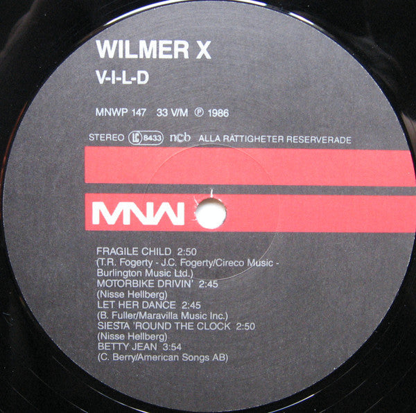 Wilmer X : V-I-L-D (LP, Album)