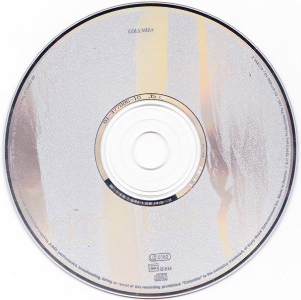 Tina Arena : Don't Ask (CD, Album)
