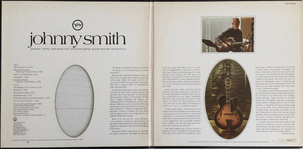 Johnny Smith : Johnny Smith (LP, Album, M/Print, die)