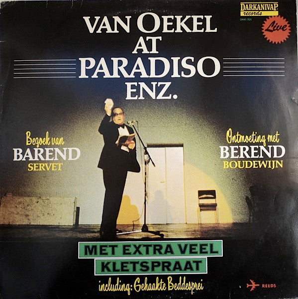 Sjef Van Oekel : Van Oekel (Live) At Paradiso Enz. (LP, Album)