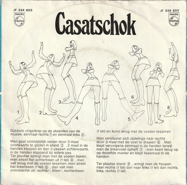 Dimitri Dourakine Und Sein Orchester : Casatschok (7", Single, Mono)