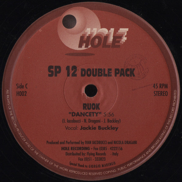 Ivan Iacobucci : SP12 Double Pack (2x12")