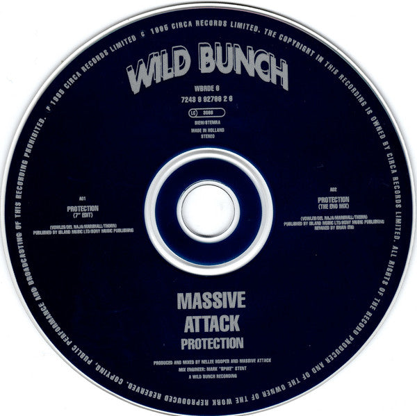 Massive Attack With Tracey Thorn : Protection (CD, Single)
