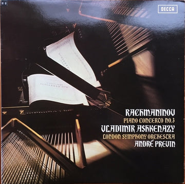 Sergei Vasilyevich Rachmaninoff, Vladimir Ashkenazy, London Symphony Orchestra, André Previn : Piano Concerto No.3 (LP, RP, Hol)