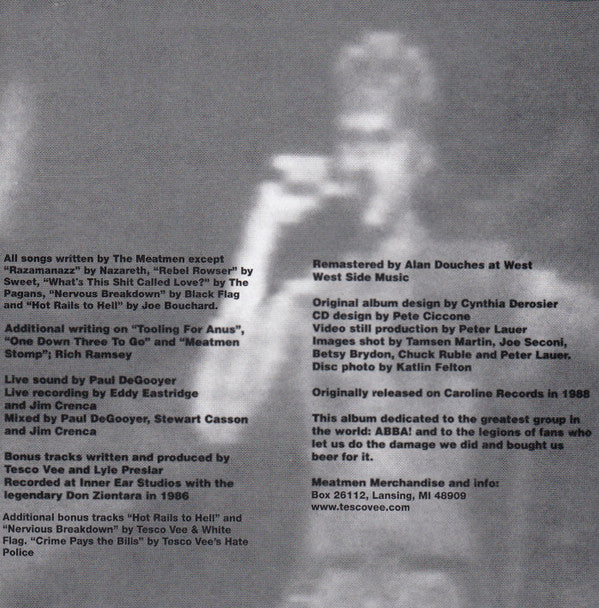 Meatmen : We're The Meatmen... And You Still Suck!!! (CD, Album, RE, RM)