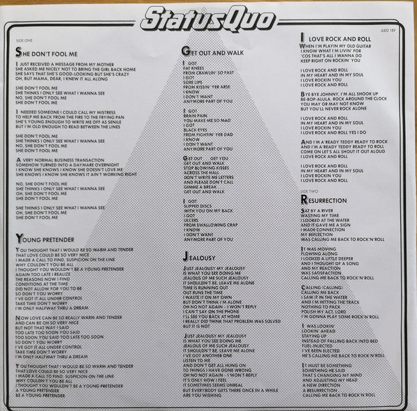 Status Quo : 1+9+8+2 (LP, Album)