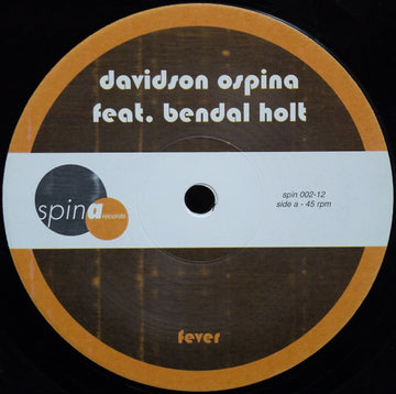 Davidson Ospina Feat. Bendal Holt : Fever (12")