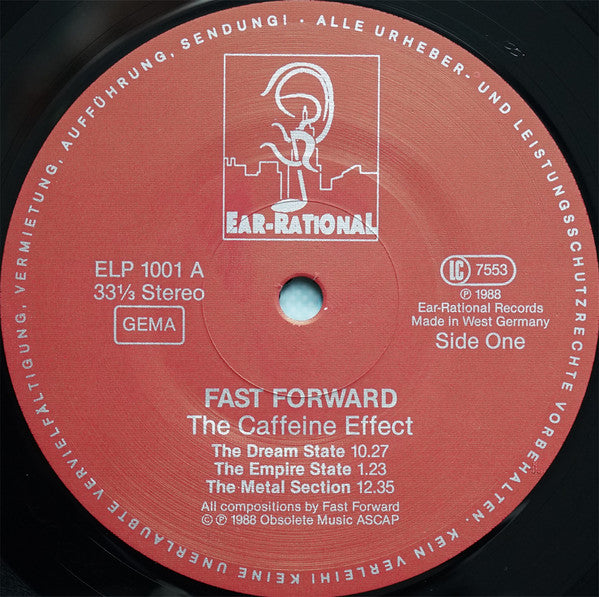Fast Forward (3) : The Caffeine Effect (LP, Album)