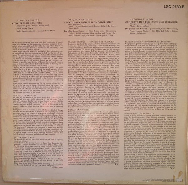 Julian Bream : Julian Bream (LP, Album)