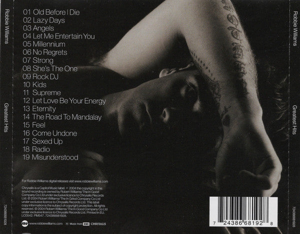 Robbie Williams : Greatest Hits (CD, Comp)