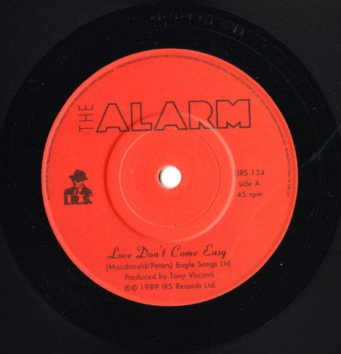 The Alarm : Love Don't Come Easy (7", Single)