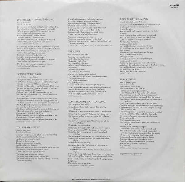 Roberta Flack Featuring Donny Hathaway : Roberta Flack Featuring Donny Hathaway (LP, Album)