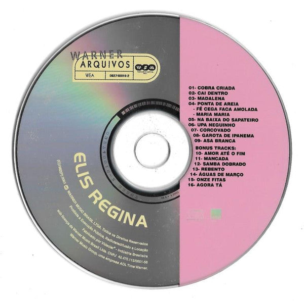 Elis Regina : Montreux Jazz Festival: Gravações Inéditas (CD, Album, RE, RM)