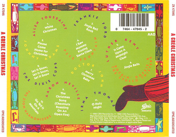 Various : A Creole Christmas (CD, Comp)