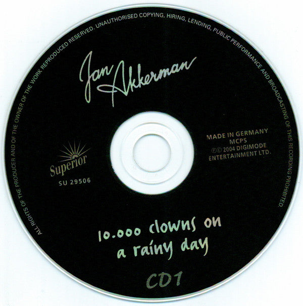 Jan Akkerman : 10.000 Clowns On A Rainy Day (2xCD, Album, RE)