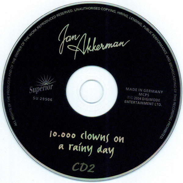 Jan Akkerman : 10.000 Clowns On A Rainy Day (2xCD, Album, RE)