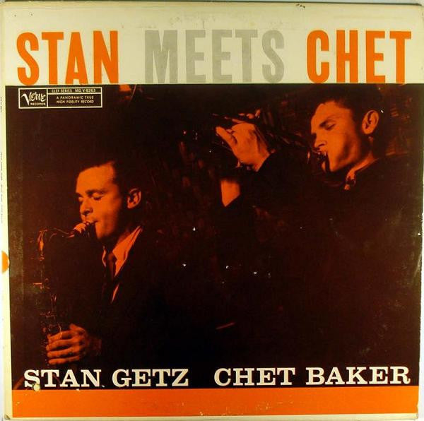 Stan Getz, Chet Baker : Stan Meets Chet (LP, Album, Ltd, RE, Ora)