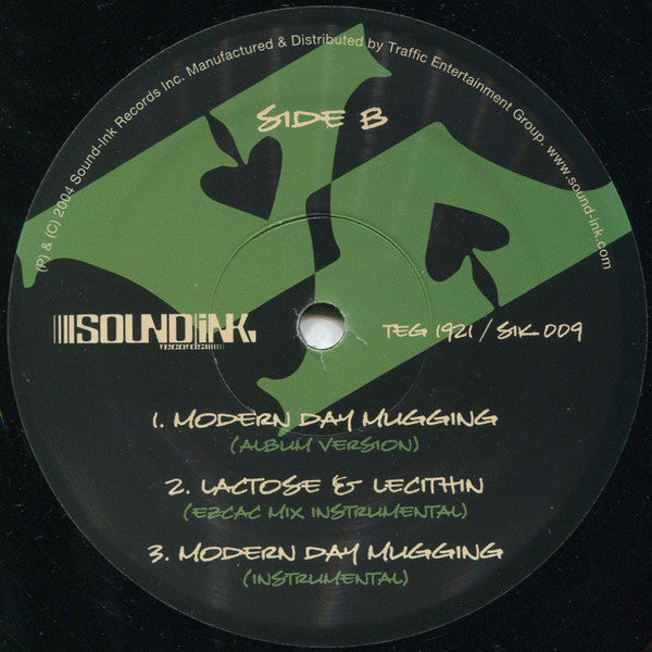 Viktor Vaughn : Mr. Clean b/w Modern Day Mugging (12")