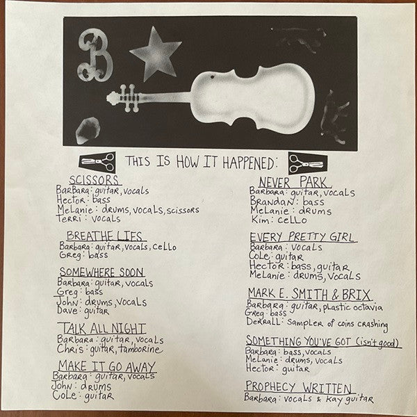 Barbara Manning : Lately I Keep Scissors (LP, Album)