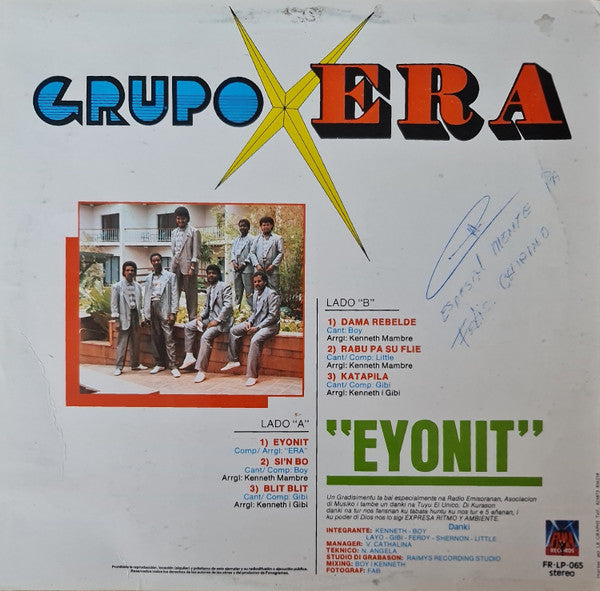 Grupo Era : Eyonit (LP, Album)