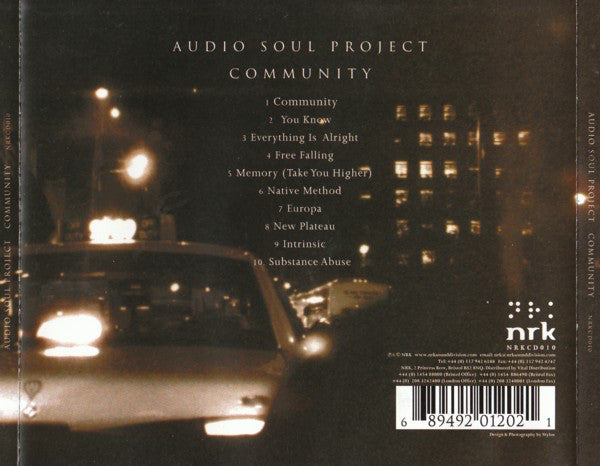Audio Soul Project : Community (CD, Album)