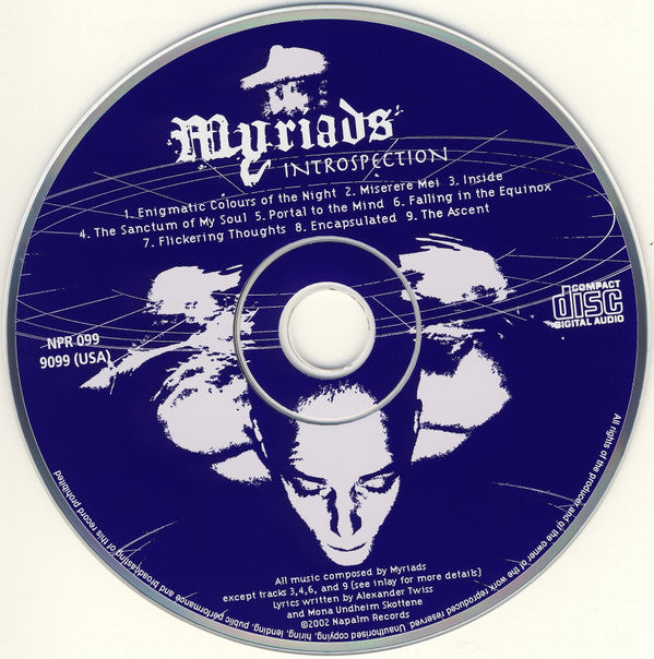 Myriads : Introspection (CD, Album)