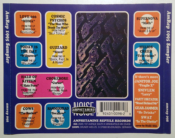 Various : AmRep Motors (1995 Models) (CD, Comp, Smplr)