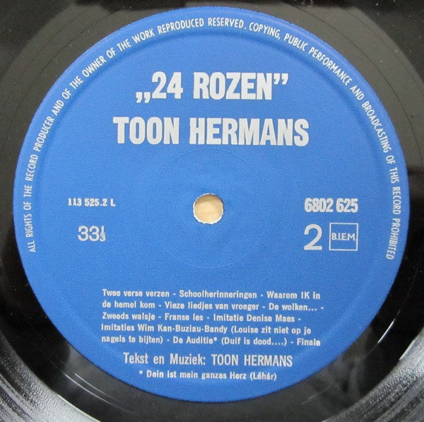 Toon Hermans : Het Beste Uit 10 Toon (LP, Album, Mono, RE)