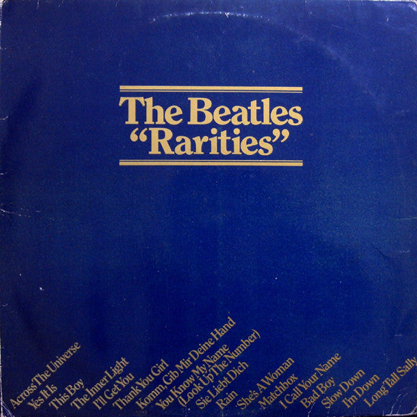 The Beatles : Rarities (LP, Comp, Mono, RE)