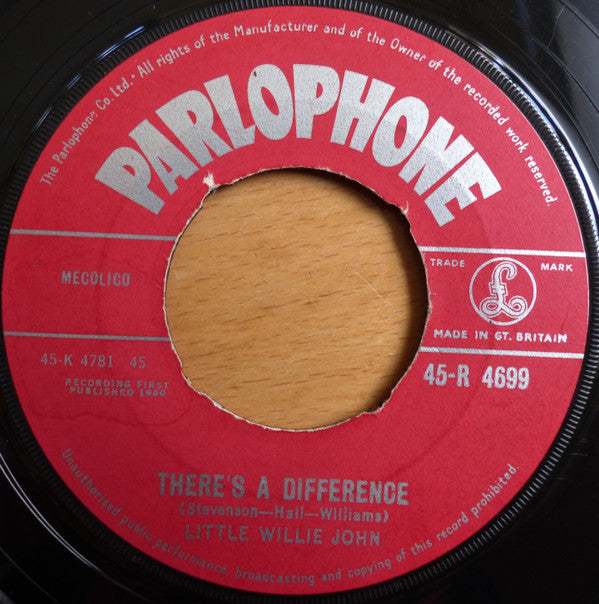 Little Willie John : There's A Difference / Sleep (7")