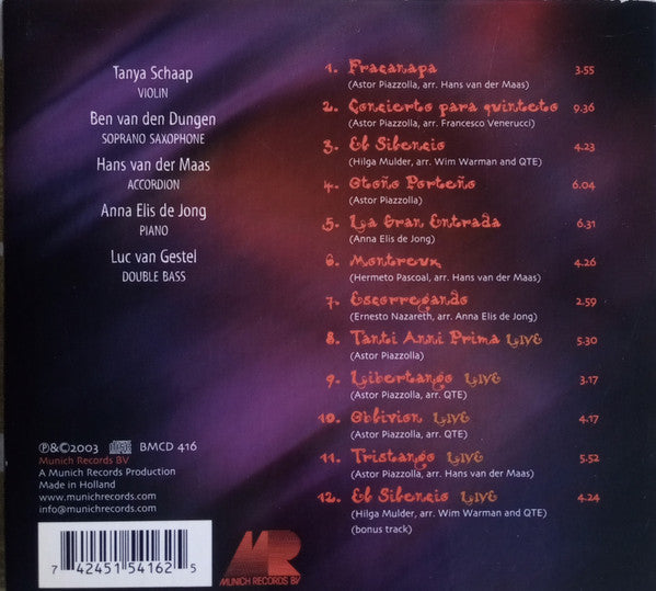Quinteto Tango Extremo : El Silencio (CD, Album)