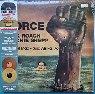 Max Roach, Archie Shepp : Force - Sweet Mao - Suid Afrika 76 (2xLP, RSD, RE, Bro)