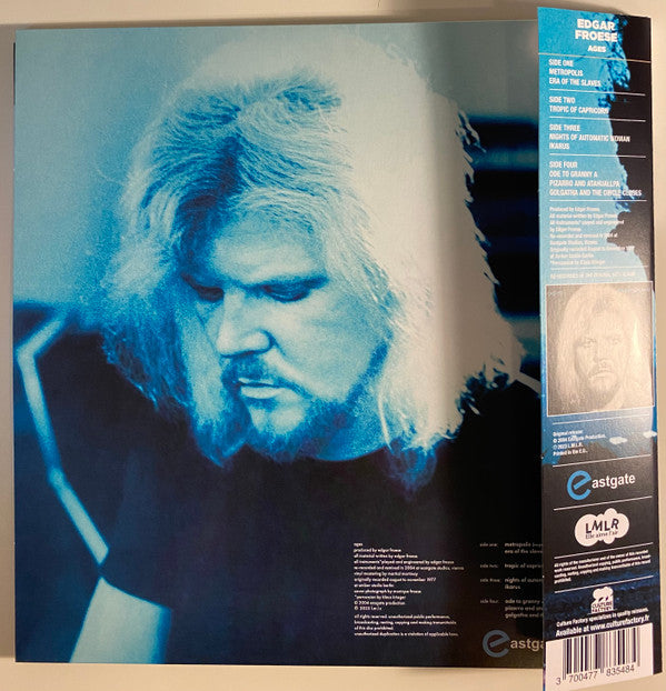 Edgar Froese : Ages (LP, Fro + LP, Fro + Album, RSD, RE, RM)