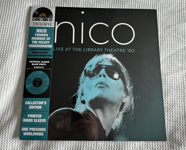 Nico (3) : Live At The Library Theatre '80 (LP, RSD, Ltd, Cle)